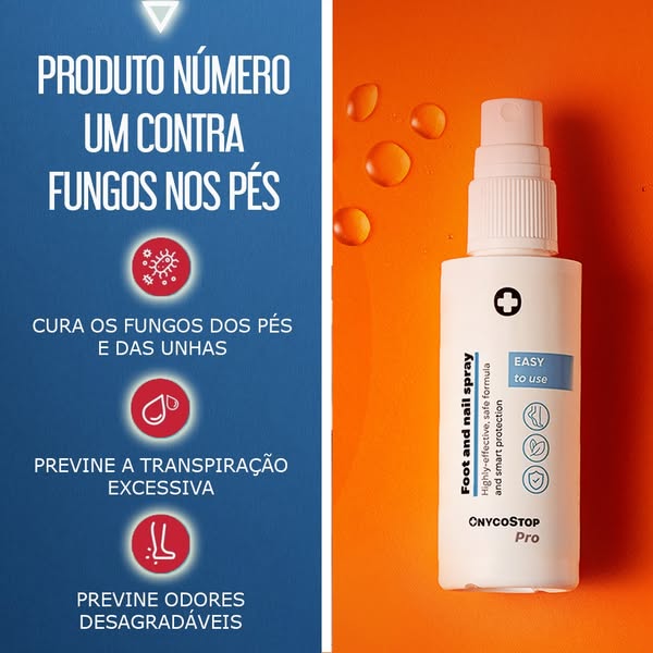 O fungo nos pés não é mais um problema