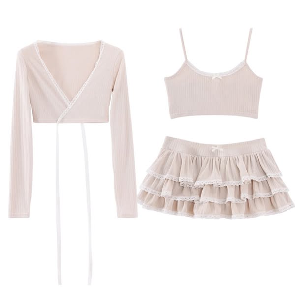 Ballerina Bliss 3 Piece Set (Beige)