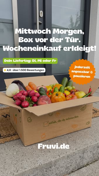 Bequem bis an die Haustür geliefert