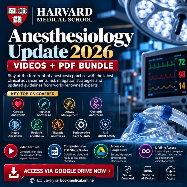 Harvard Anesthesiology Update 2026
