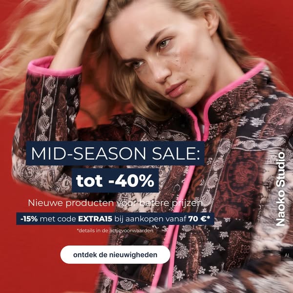Nieuwe producten tot -40%