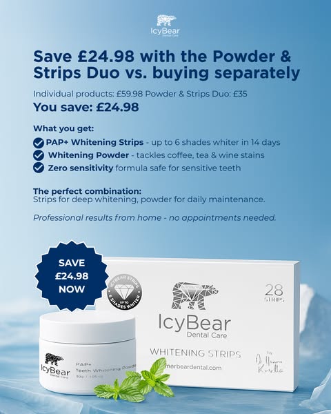 Powder & Strips Duo £35 (Worth £59.98)
