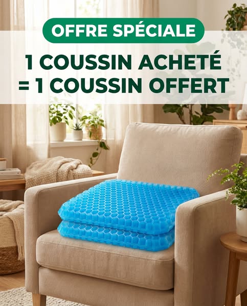 Un coussin en gel pour s'asseoir sans ...