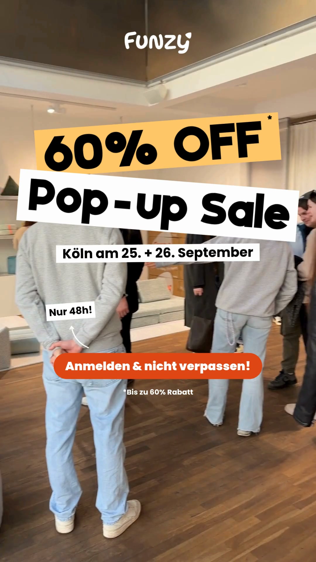 Funzy Pop-up Sale Köln