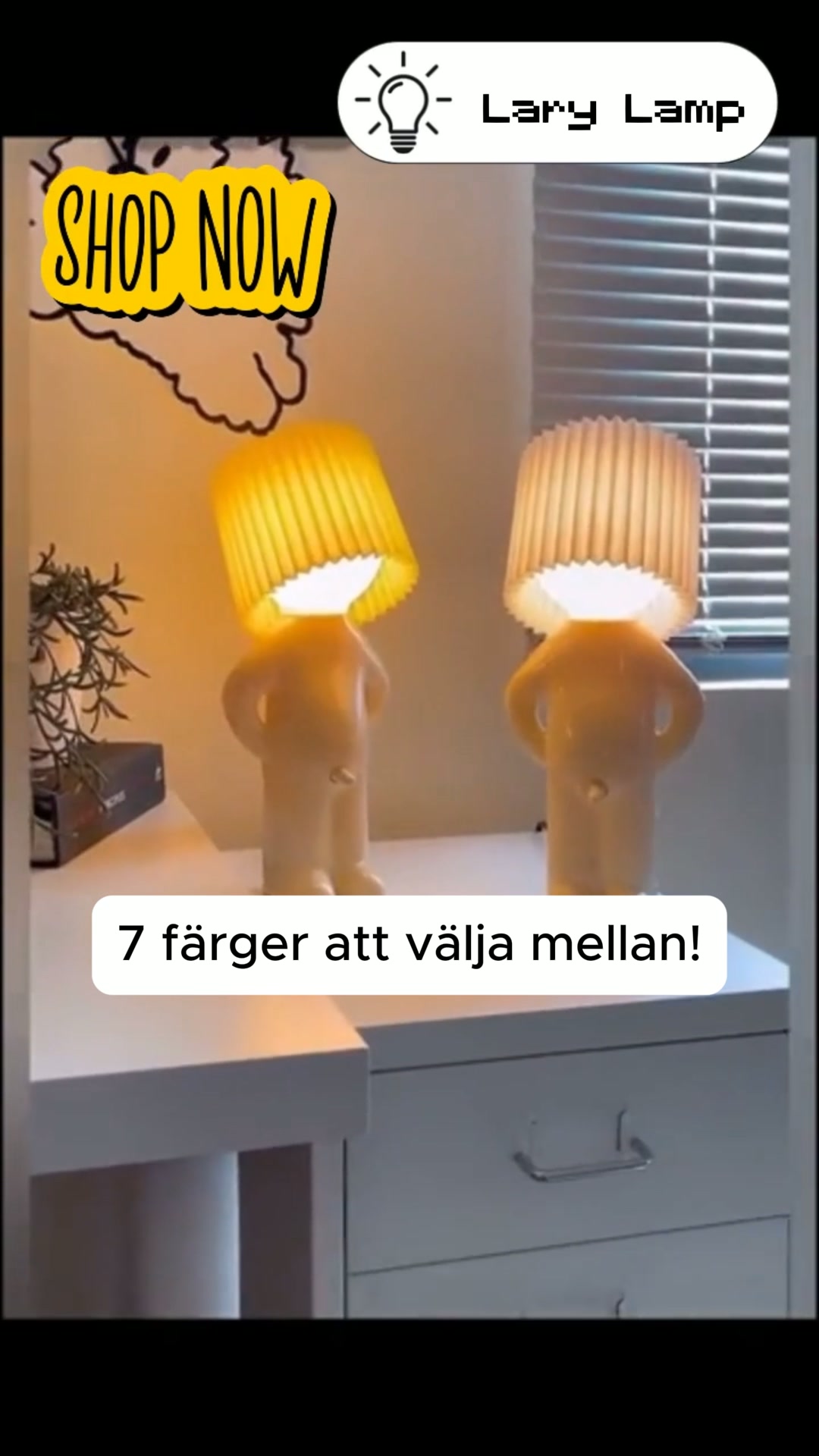 Larry the Lamp – Lampan som får alla att le!