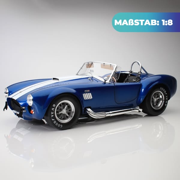 1965 Shelby Cobra 427. Modellbausatz im Maßstab 1:8