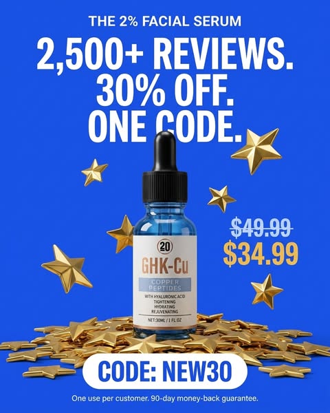2% GHC-Cu Copper Peptide Serum