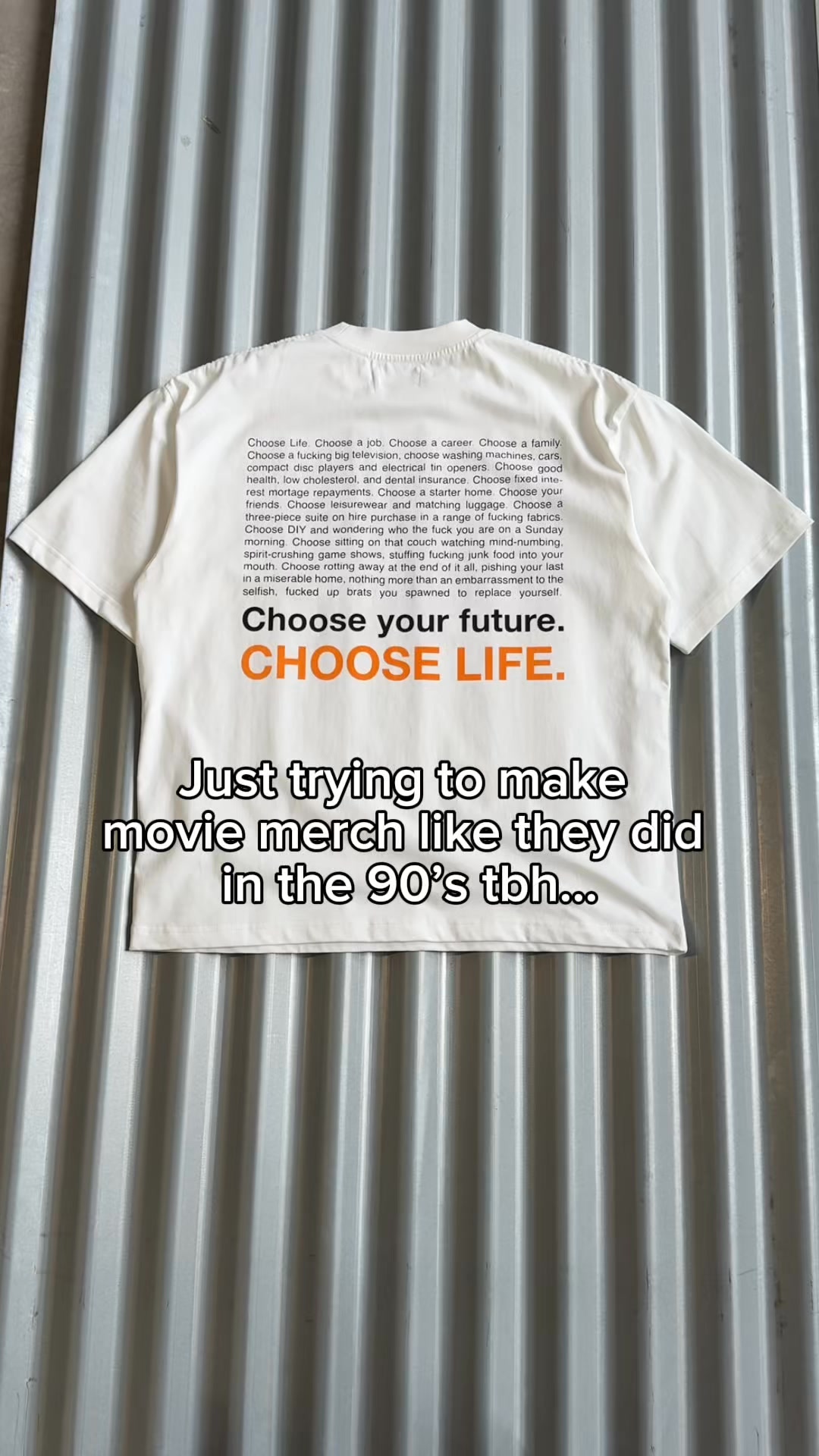 Film-based t-shirts done right.