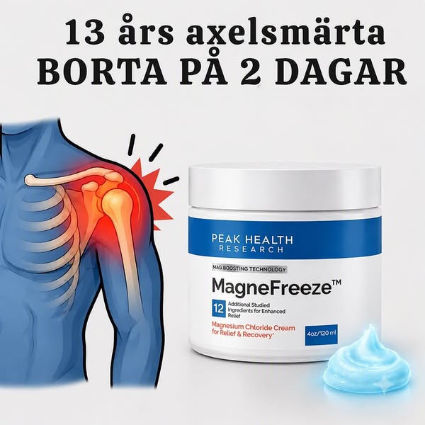 Det bästa mineralet för att "lindra" axelsmärta?