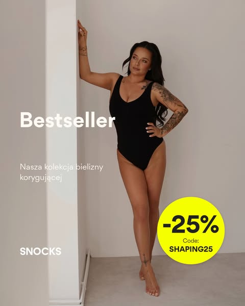 Teraz -25% na body modelujące