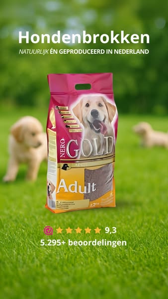 Geef je hond wat 'ie verdient