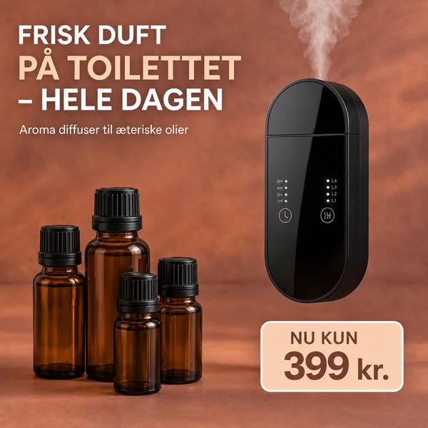 Frisk duft – helt automatisk
