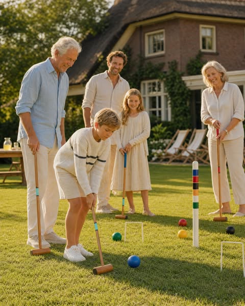 Croquet, voor een geweldige zomerervaring