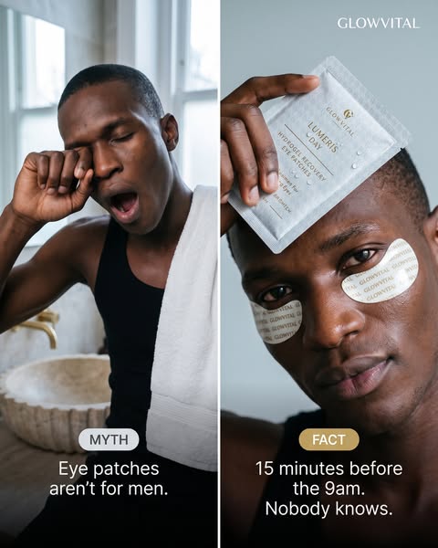 Eye patches are not for men