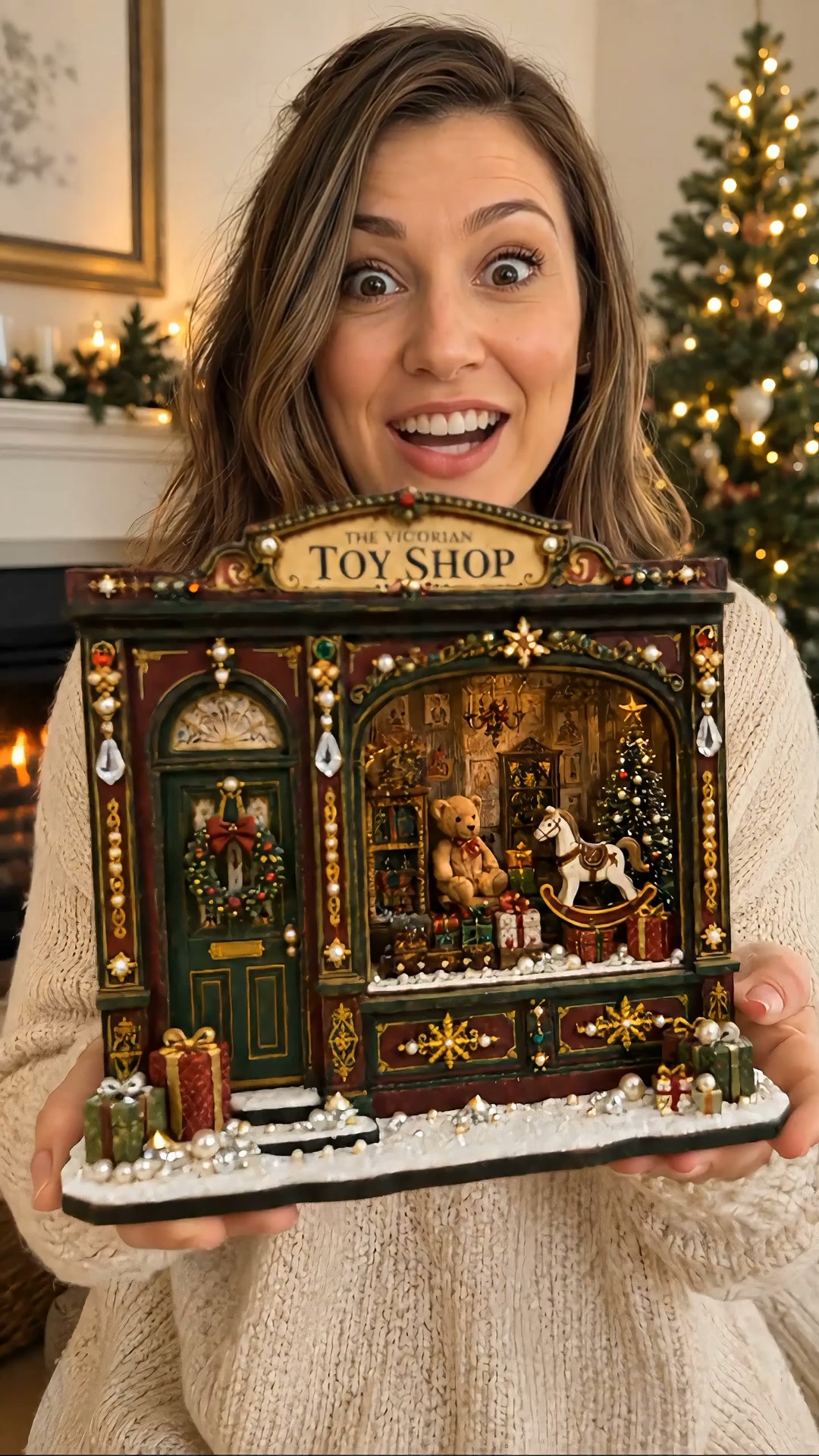 Build a Tiny Vintage Toy Wonderland, Fill Your Christmas With Warm Nostalgic Magic!