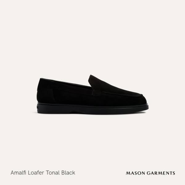 Amalfi Loafer Tonal Black