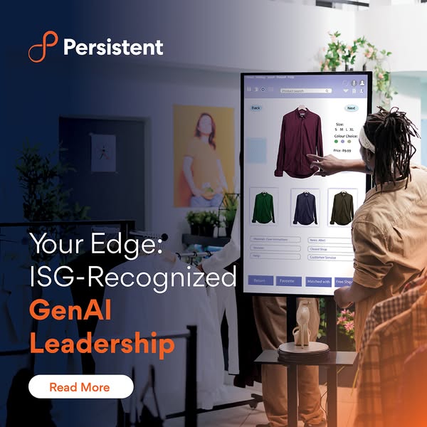 Persistent Ranked GenAI Leader by ISG