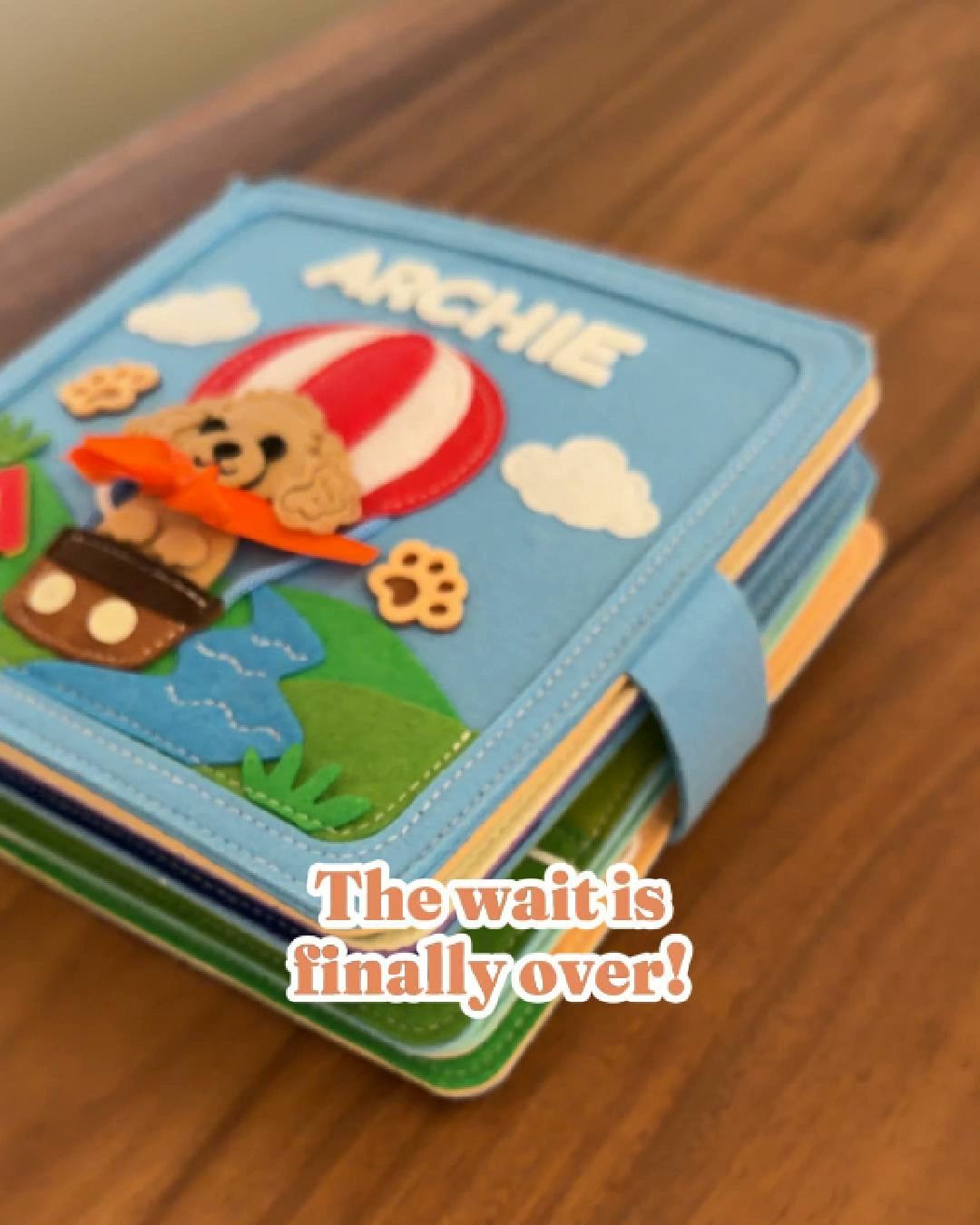 Personalised Busy Books Made Just for Them