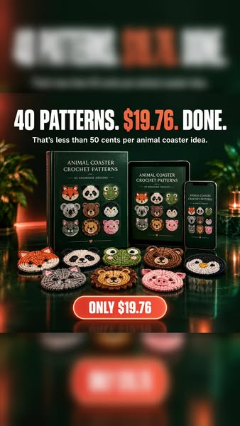 40 Patterns for Only $19.76