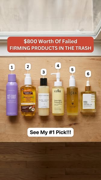 Body Firming Oils Compared: Sagging, Cellulite, Loose Skin