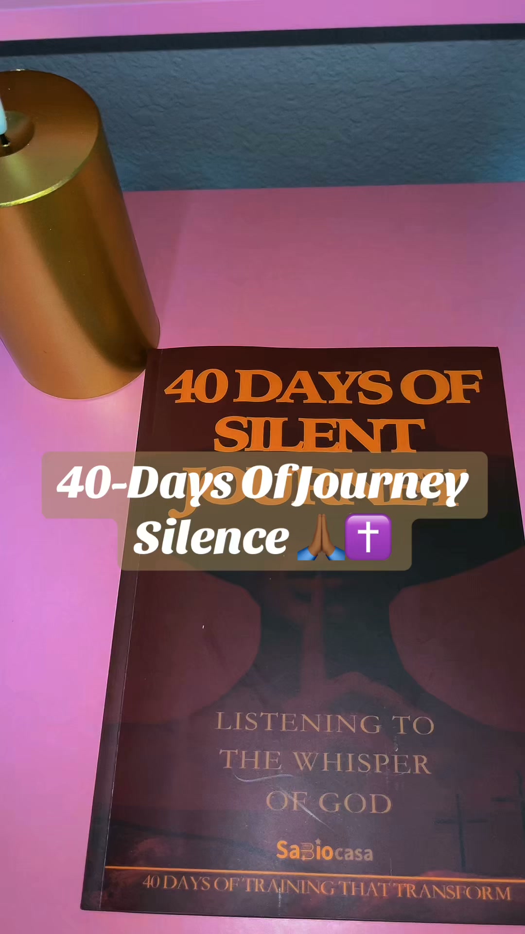 40 Days of Silent Journey