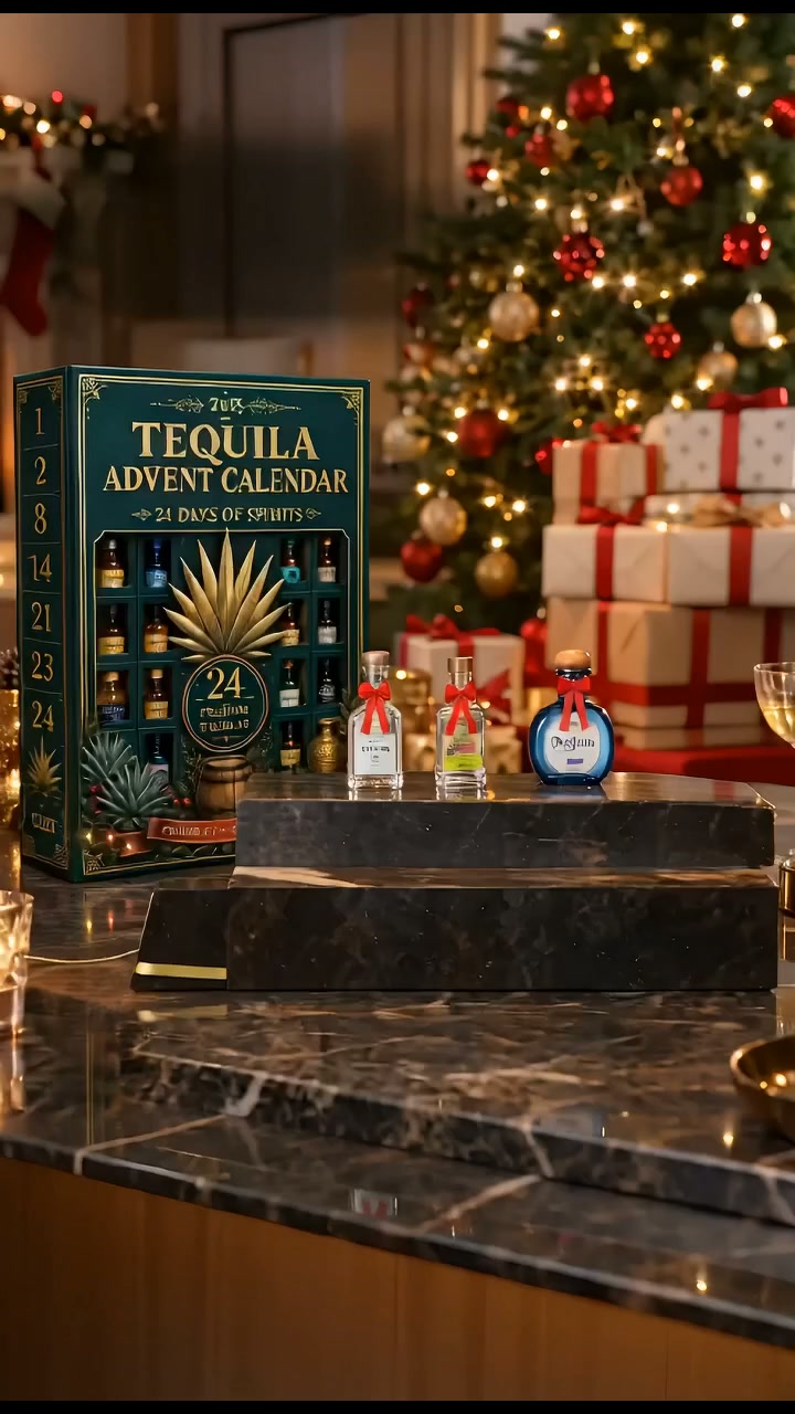 49% OFF Holiday Best Seller! 24-Day Mini Tequila Advent Calendar – 24 Daily Surprises & Collector Gift