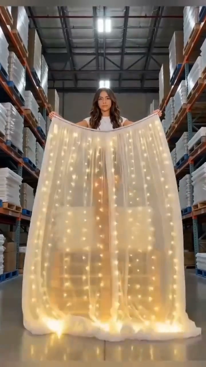 Da parete spoglia a scenografia luminosa