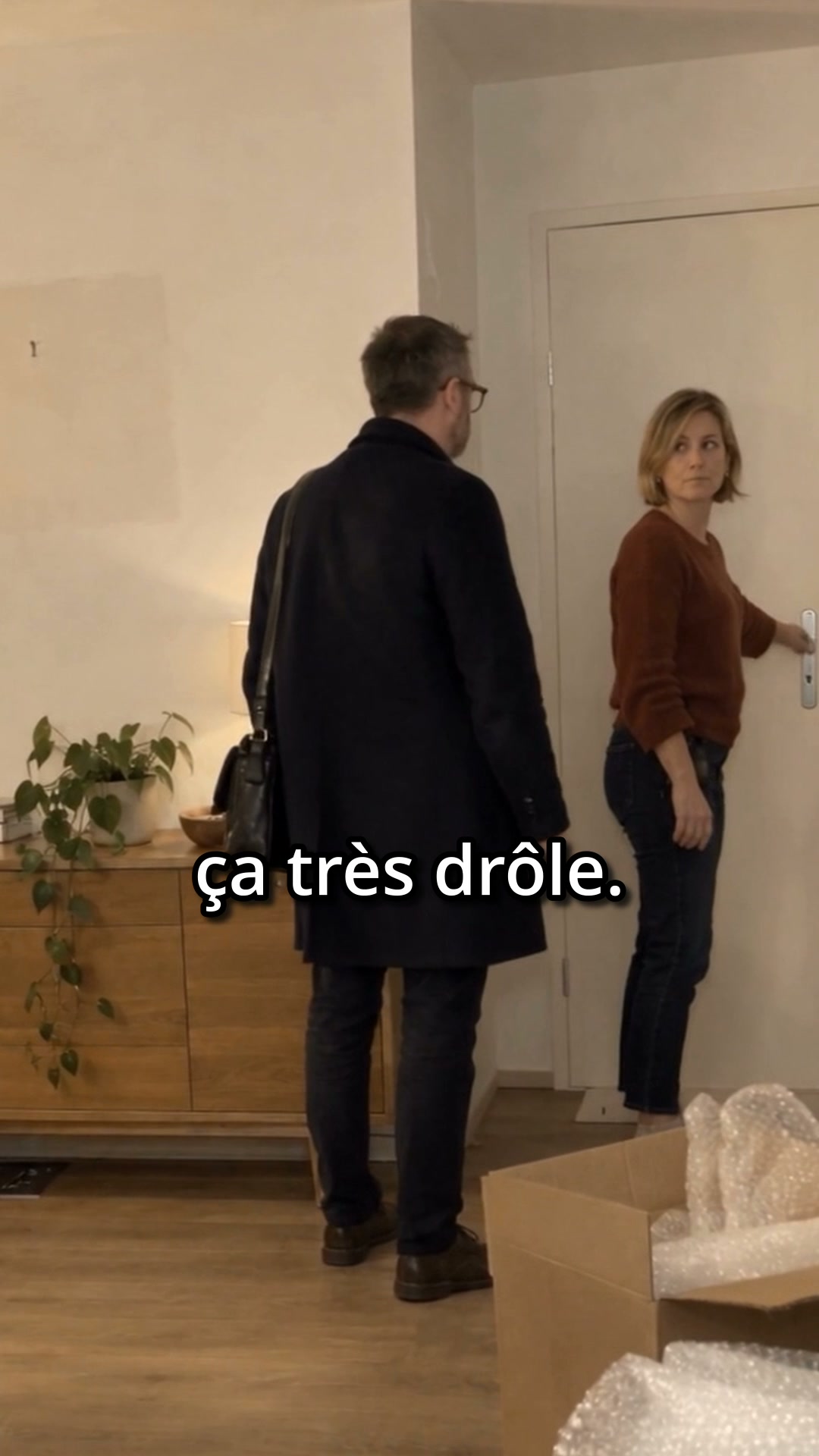 Pas juste un cadeau. Un vrai moment