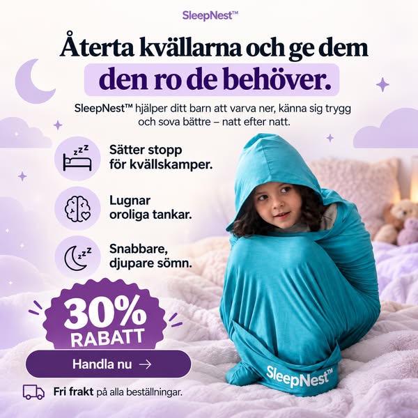 Säg hejdå till kampen vid läggdags!