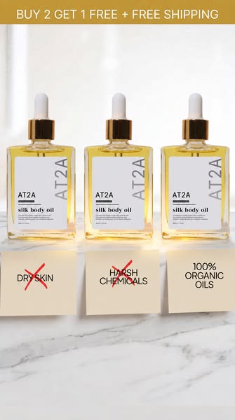 AT2A Silk Body Oil