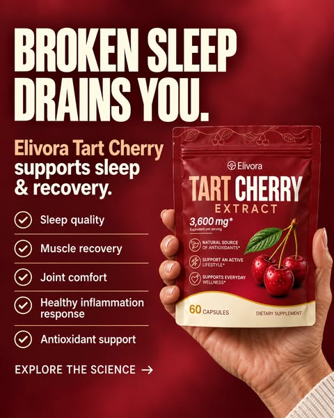 Explore Tart Cherry for Sleep & Recovery