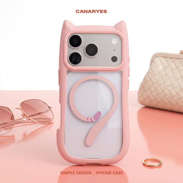 iPhone 18 Cat-Ear MagSafe Case