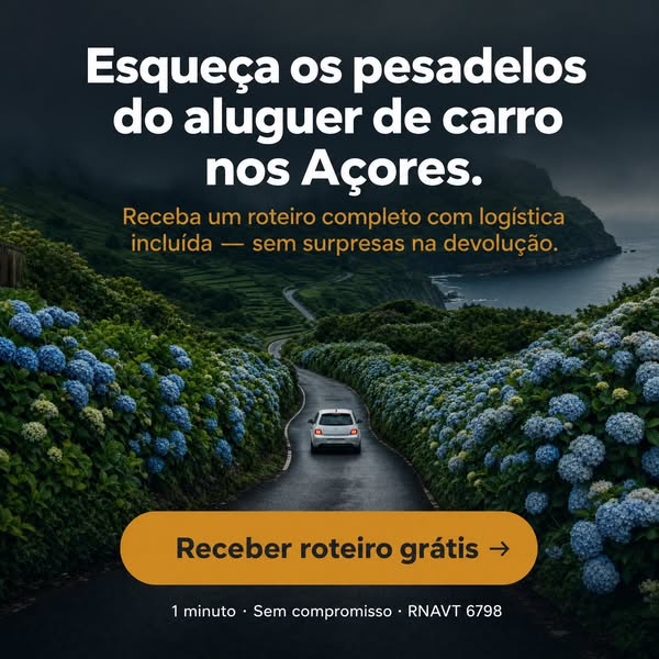 3 ideias de viagem aos Açores em 24h