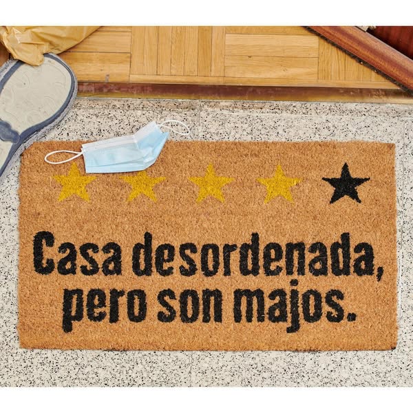 Felpudo Casa Desordenada - Milimetrado