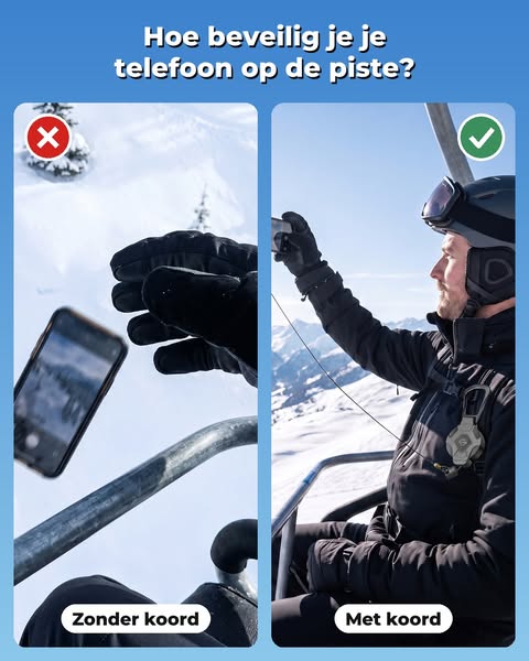 Je telefoon valt nooit meer uit de lift