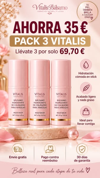 Pack de 3 por 69,70 € | Ahorra 35 €