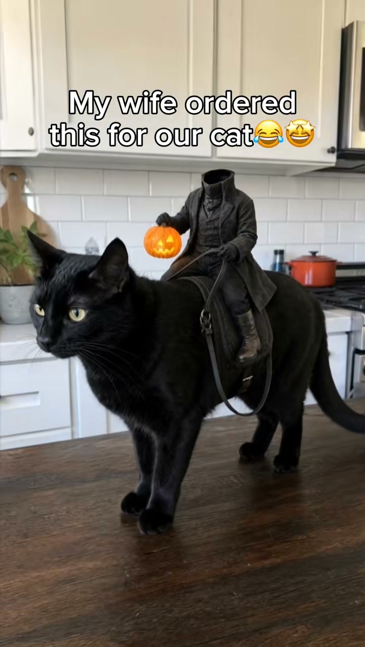 Put it on. Let your cat walk. Capture the laughs.