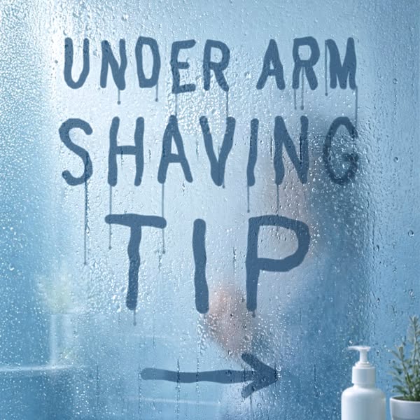 Underarm Shaving Tip