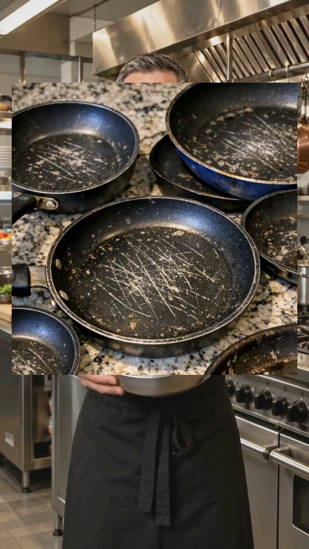 Does your coated pan look like this?
