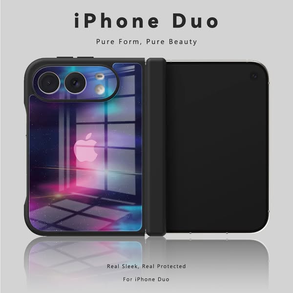 Dazzle Shadow | iPhone Duo Impact Resistant Case