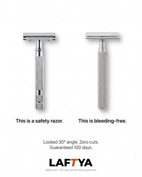 Zero cuts. Zero bumps. Zero refills.