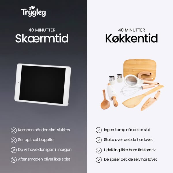 Til små køkkenhjælpere