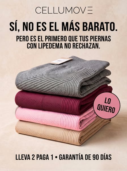 ¡Comienza hoy mismo a aliviar tu lipedema!