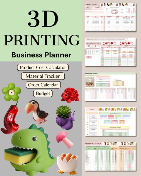 3D Printing Business Planner