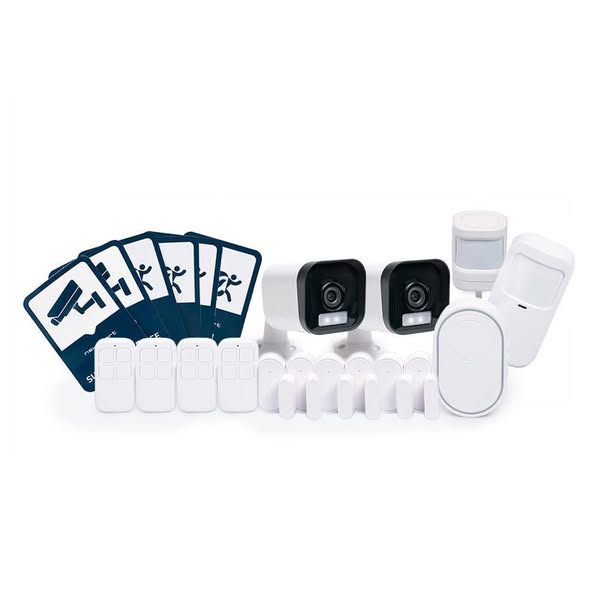 NEXSMART™ MEDIUM SMART ALARM PAKKE MED KAMERA (50-100M2)