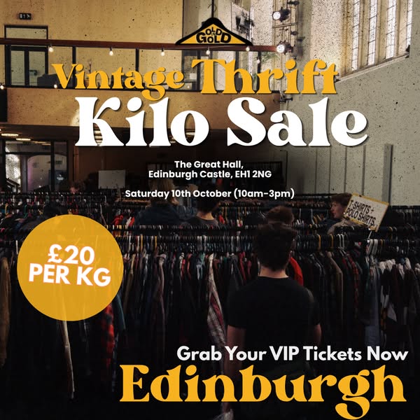 Shop Vintage for £20 Per Kilo
