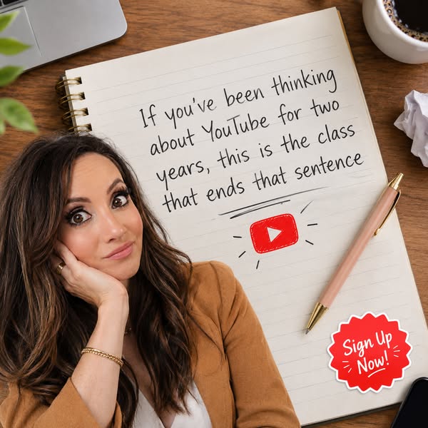 NEW YouTube Masterclass For Women