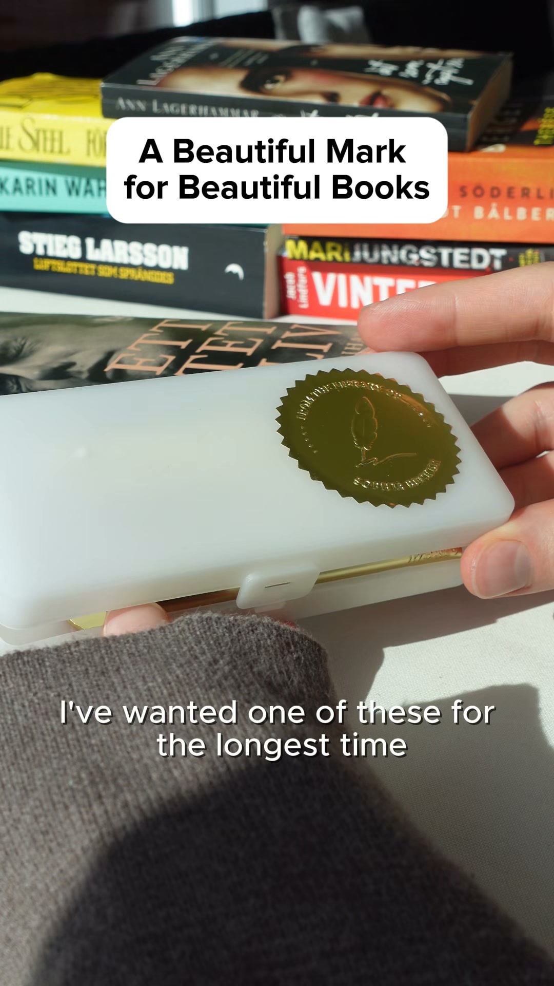 30% OFF SALE: Personalized Book Embosser