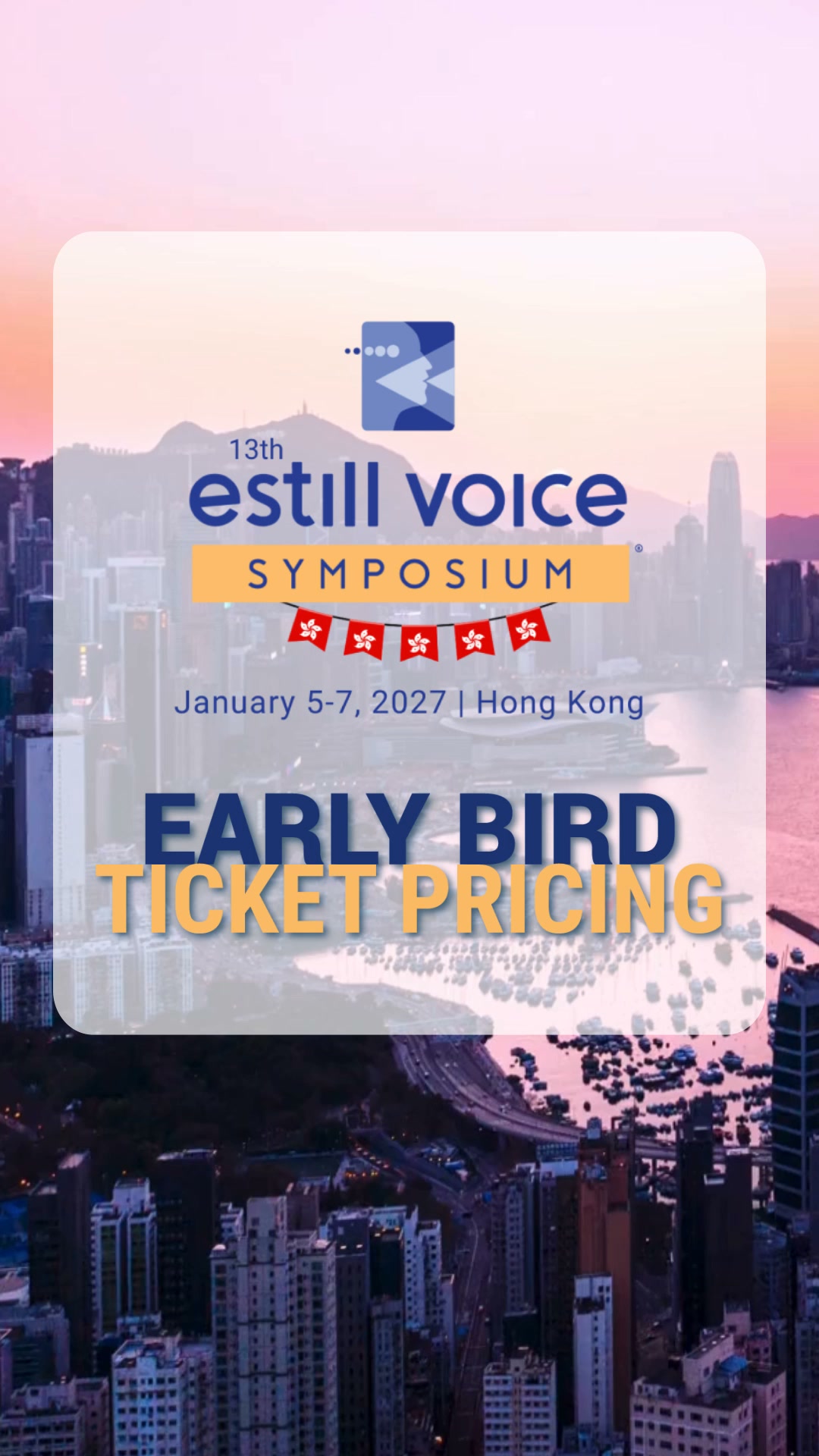 Join Us! 13th Estill World Voice Symposium