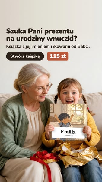 Prezent od Babci, który zostaje